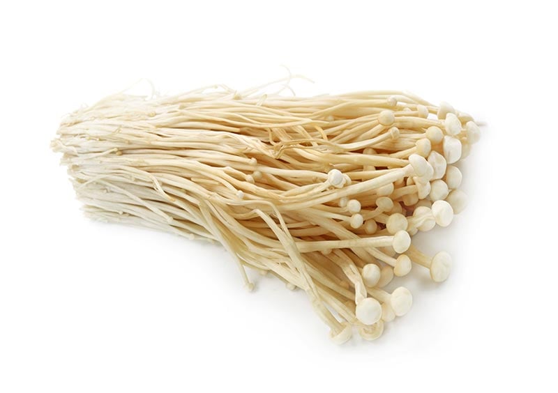 enoki-mushrooms