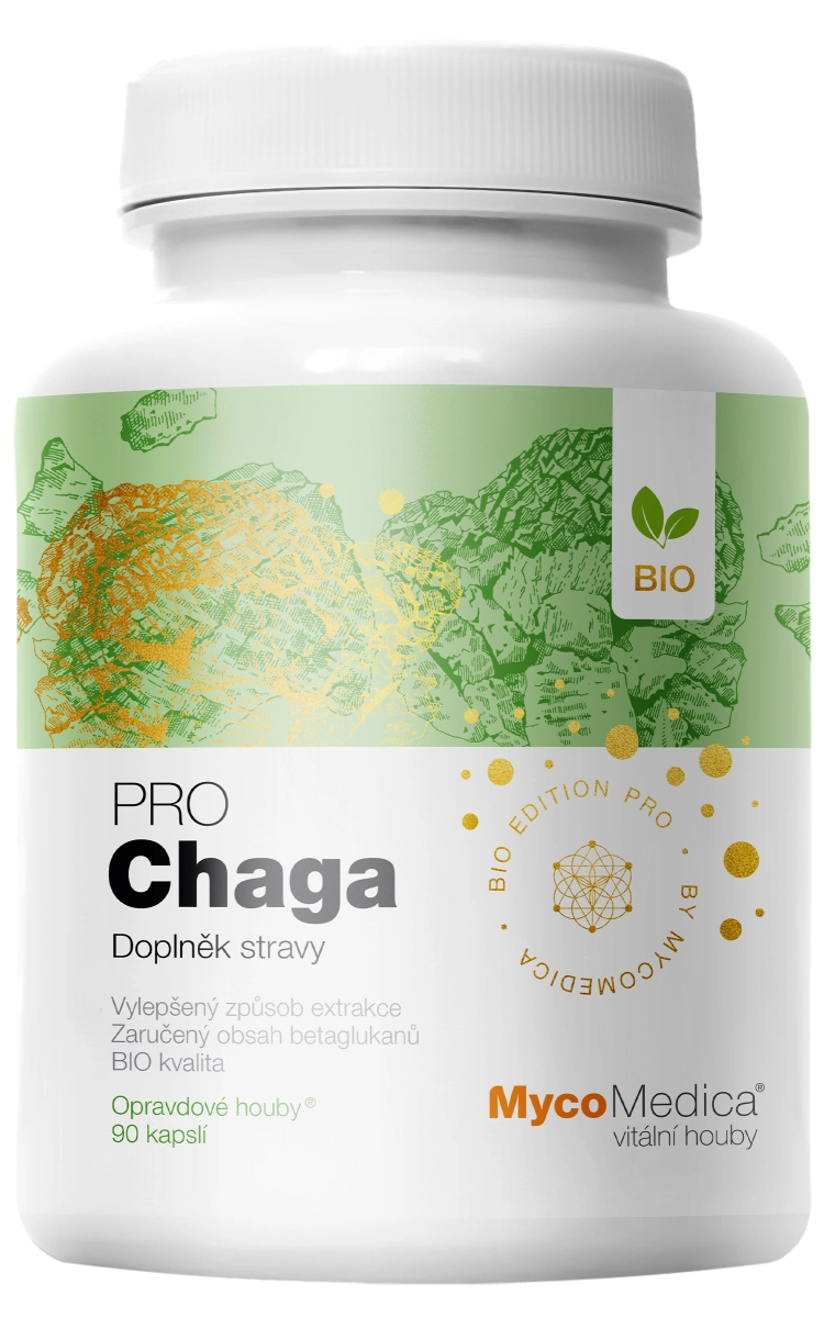 MycoMedica Chaga PRO – BIO houbový extrakt
