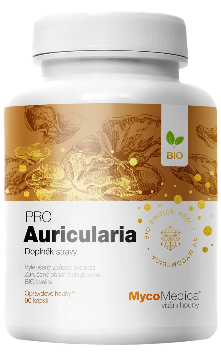 MycoMedica Auricularia PRO – BIO houbový extrakt