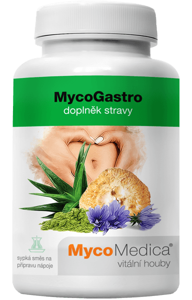 MycoMedica MycoGastro sypká směs pro přípravu nápoje 90g